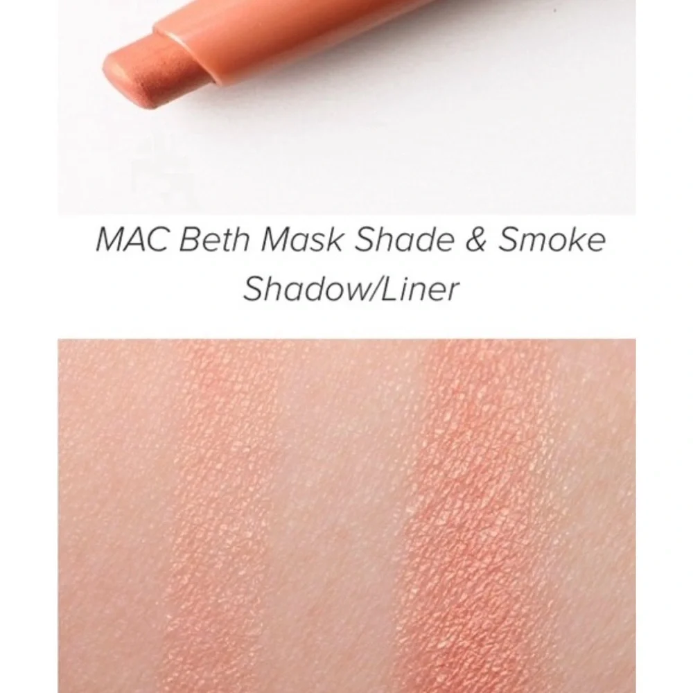 MAC Cosmetics Shade & Smoke Beth Mask Shadow/Liner Crayon Duo